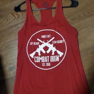 Combat Iron Gym Tank Top - Medium
